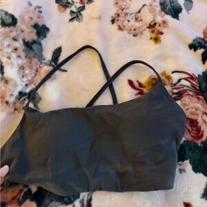 green Strappy Bralette